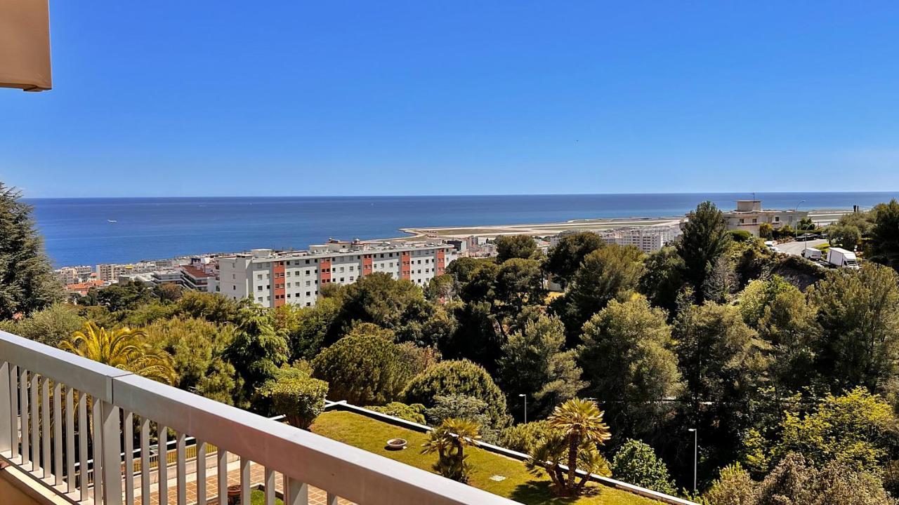 Ferienwohnung Le Bleu Azur Nizza Exterior foto